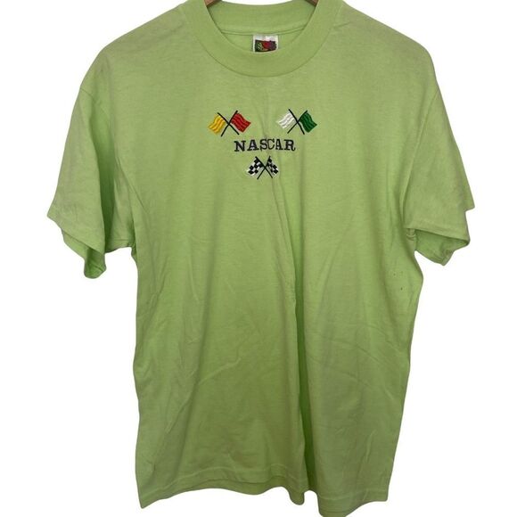 NASCAR embroidered custom short sleeve T-shirt - Picture 1 of 8